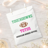 Sachets En Papier Touchdowns ou Tutus Genre Reveal (Coupé)