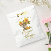 Sachets En Papier Tournesol Rustique thème mariage Favour sac | (Scellé)