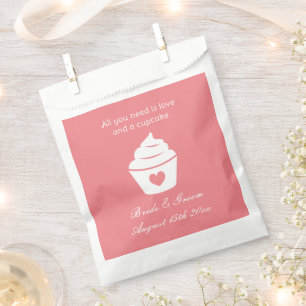 Sachets En Papier Tout ce dont vous avez besoin est l'amour et un ma