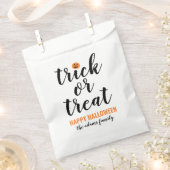 Sachets En Papier Trace ou traitement Script moderne Halloween perso (Coupé)