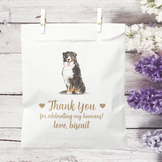 Sachets En Papier Traitement de chien Mariage Faveur Sac