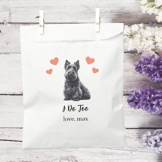 Sachets En Papier Traitement de chien Mariage Faveur Sac
