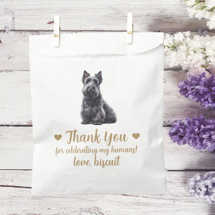 Sachets En Papier Traitement de chien Mariage Faveur Sac