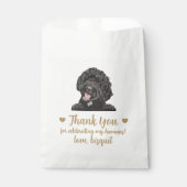 Sachets En Papier Traitement de chien Mariage Faveur Sac (Devant)