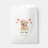Sachets En Papier Traitement de chien Mariage Faveur Sac (Devant)