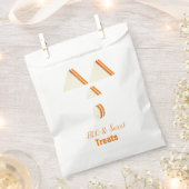 Sachets En Papier Traitements du visage Citrouille d'Halloween (Coupé)