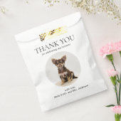 Sachets En Papier Traiter le chien dessin animal Merci mariage Faveu (Scellé)