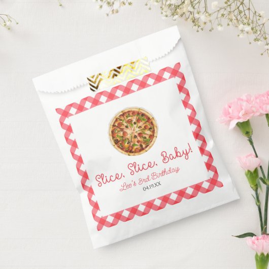 Sachets En Papier Trancher, Trancher, Bébé ! Pizza fête d'anniversai (Scellé)