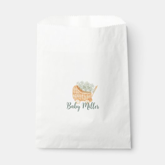 Sachets En Papier Transport de bébé (Devant)
