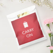 Sachets En Papier TRANSPORTER - Bagages - Rouge drôle (Scellé)