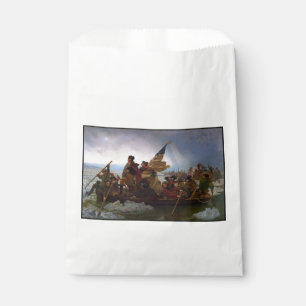 Sachets En Papier Traversée du fleuve Delaware, George Washington