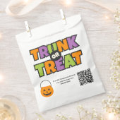 Sachets En Papier Treat QR Code Church Événement communautaire (Coupé)