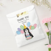 Sachets En Papier Tri Tibétain Terrier Anniversaire Merci Favoriser  (Scellé)