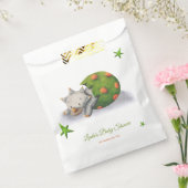 Sachets En Papier Tricératops Dinosaur Hatching Baby shower neutre (Scellé)