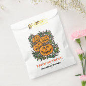 Sachets En Papier Trick Halloween ou Treat Jack O'Lantern (Scellé)