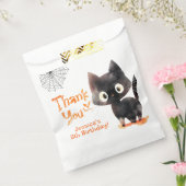Sachets En Papier Trick or Treat Cute black cat Halloween merci (Scellé)