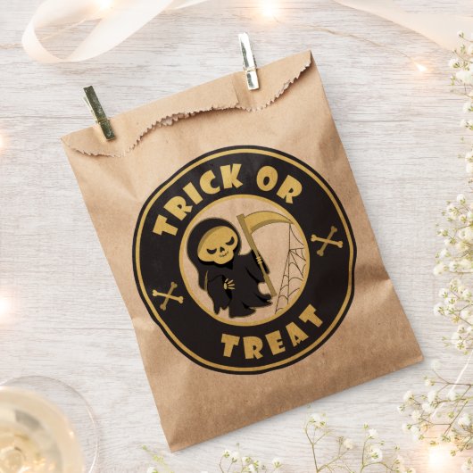 Sachets En Papier Trick ou traiter Halloween griffeur caractère (Coupé)
