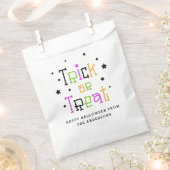 Sachets En Papier Trick ou traiter Happy Halloween (Coupé)