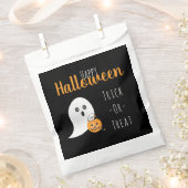 Sachets En Papier Trick Ou Traiter Happy Halloween Ghost Éffrayant (Coupé)