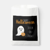 Sachets En Papier Trick Ou Traiter Happy Halloween Ghost Éffrayant (Devant)