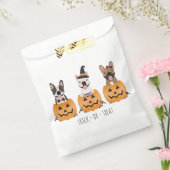 Sachets En Papier Trick Ou Treat French Buldogs Citrouille (Scellé)