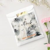 Sachets En Papier Trick Ou Treat Ghosts Personnalisé Halloween Happy (Scellé)