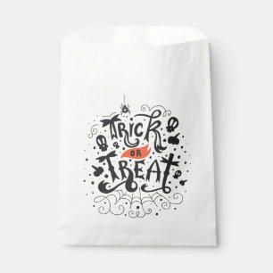 Sachets En Papier Trick ou Treat Halloween