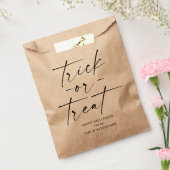Sachets En Papier Trick ou Treat Halloween (Scellé)