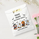 Sachets En Papier Trick Treat Éffrayant Cute Halloween (Scellé)