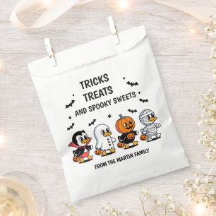 Sachets En Papier Trick Treat Spooky Cute Halloween
