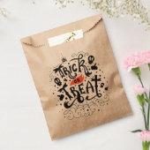 Sachets En Papier Tricoter ou traiter Halloween Party Bonbons Treat (Scellé)