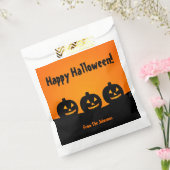 Sachets En Papier Trois Citrouilles Halloween Fête Favoriser les sac (Scellé)