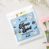 Sachets En Papier Trois Esprit Bleu Halloween 3e fête d'anniversaire (Scellé)