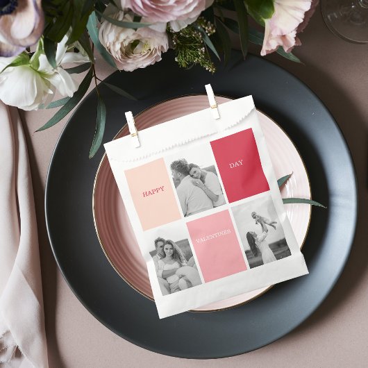 Sachets En Papier Trois photos | Bonne Saint Valentin