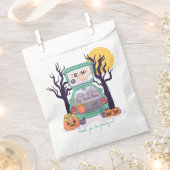 Sachets En Papier Tronc mignon ou traiter Halloween personnalisé (Coupé)