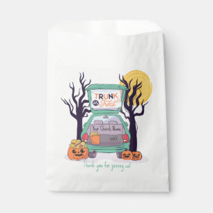 Sachets En Papier Tronc mignon ou traiter Halloween personnalisé