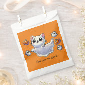 Sachets En Papier Trop mignon pour effrayer le chat fantôme (Coupé)