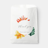 Sachets En Papier Tropical lumineux (Devant)