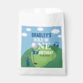 Sachets En Papier Trou en un Golf 1er anniversaire (Devant)