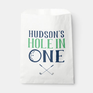 Sachets En Papier Trou personnalisé en un premier anniversaire Favor