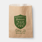 Sachets En Papier Trousse de survie Camp Bachelorette Getting Lit (Devant)