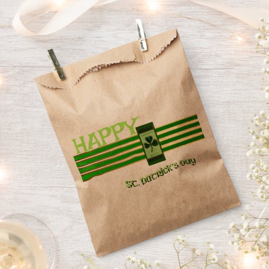 Sachets En Papier True Irish Heart St Patrick's Day FBag (Coupé)