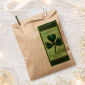 Sachets En Papier True Irish Heart St Patrick's Day FBag2 (Coupé)