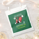 Sachets En Papier Trump ce noël va être toi (Coupé)