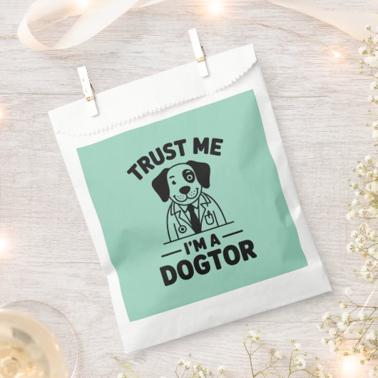 Sachets En Papier Trust Me I’m a Dogtor (Coupé)