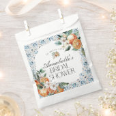 Sachets En Papier Tuscany Tile Dessert de Fête de Fiançailles Toscan (Coupé)