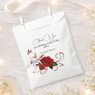 Sachets En Papier Tuxedo Suite & Bride Mariage Silhouette