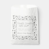 Sachets En Papier Twink, Twinkle Little Star Baby shower (Devant)