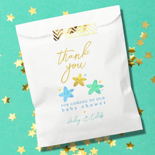 Sachets En Papier Twinkle Twinkle Little Star Baby shower