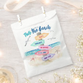 Sachets En Papier Two The Beach Kids 2e fête d'anniversaire (Coupé)